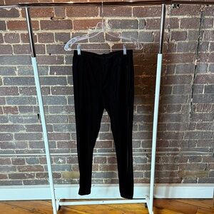 Jack - Black Velvet Leggings
